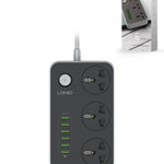 LDNIO SC3604 3 AC Outlets Universal Power Strip