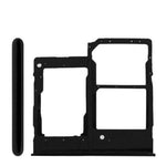 Dual Sim Card Tray for Galaxy A20E (A202) / A10E (A102) (BLACK)