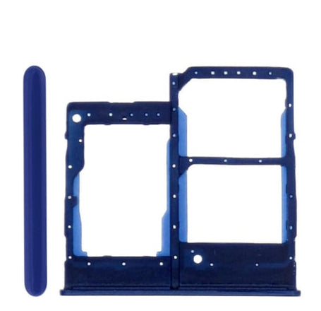 Dual Sim Card Tray for Galaxy A20E (A202) / A10E (A102) (BLUE)