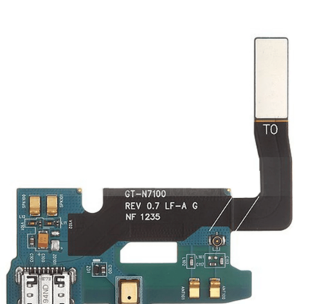 Galaxy Note 2 (N7105) Charging Port Board w/ Flex Cable (International Version)