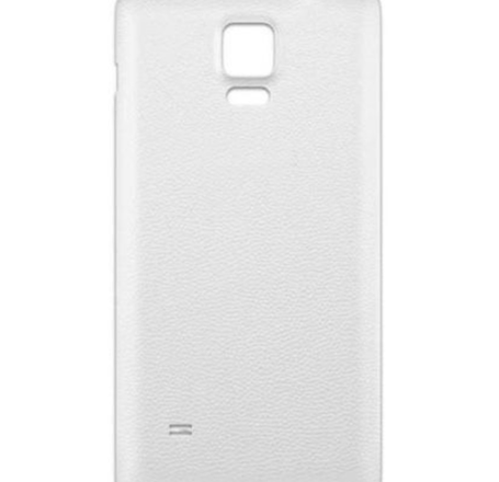 Back Glass for Galaxy Note 4  (NO LOGO) (WHITE)