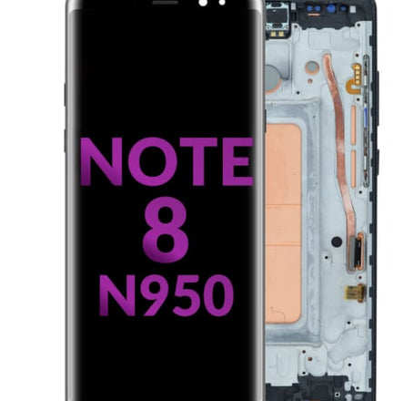 LCD Assembly with Frame for Galaxy Note 8 N950 (MIDNIGHT BLACK) (Aftermarket INCELL)