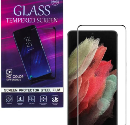 Clear Tempered Glass for Galaxy S21 Ultra (Case Friendly / 1 Piece)