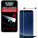 Clear Tempered Glass for Galaxy S8 (Case Friendly / 3D Curved / 1 Piece)