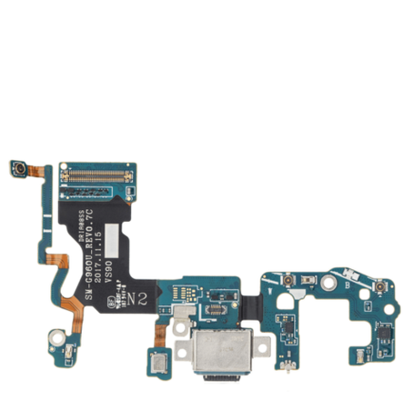 Galaxy S9 (G960U) Charging Port Board w/ Flex Cable (USA Version)