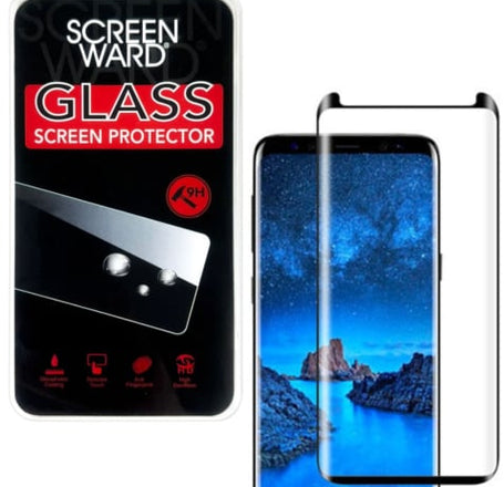 Clear Tempered Glass for Galaxy S9 (Case Friendly / 3D Curved / 1 Piece)