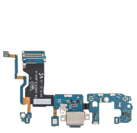 Galaxy S9+ (G965F) Charging Port Board w/ Flex Cable (International Version)