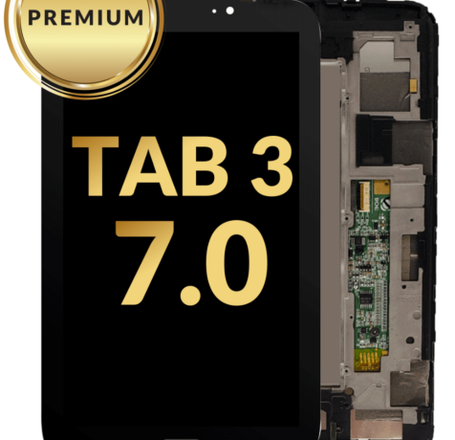 LCD Assembly without Frame for Galaxy Tab 3 7.0 (T210 / T211 / T215 / T217 / P3200 / P3210 / P3220) (BLACK) (Premium)