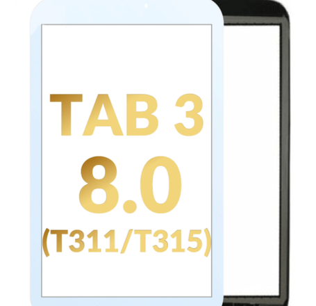 Digitizer for Galaxy Tab 3 8.0 (T311 / T315) (WHITE) (3G VERSION)