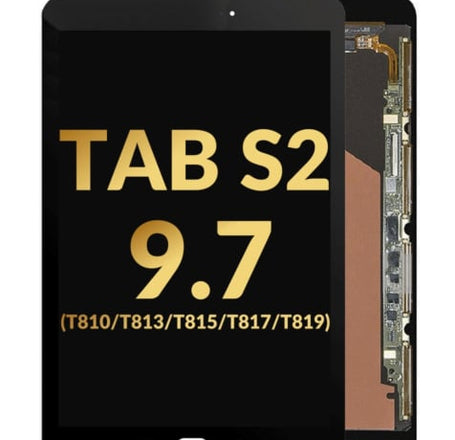 LCD Assembly without Frame for Galaxy Tab S2 9.7 (T810 / T813 / T815 / T817 / T819) (BLACK) (Premium)