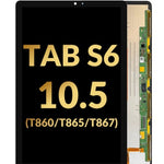 OLED Assembly without Frame for Galaxy Tab S6 10.5 (T860 / T865 / T867) (BLACK) (Premium)