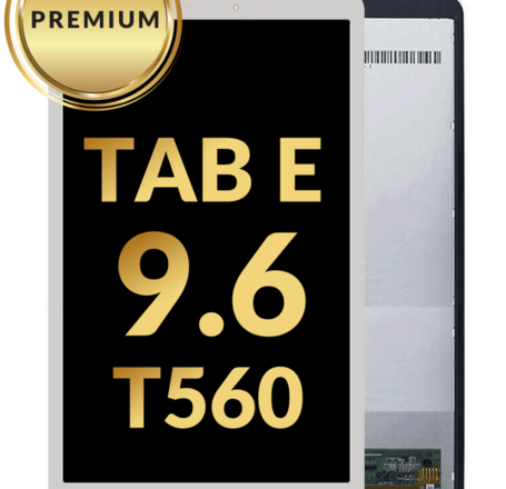 LCD Assembly without Frame for Galaxy Tab E 9.6 (T560) (WHITE) (Premium)