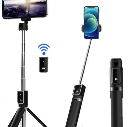 P40 Selfie Stick Tripod - BLACK (Only Ground Shipping)