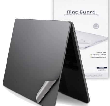 4in1 HD Anti-Scratch Complete Protective Film (SPACE GRAY) for Macbook Pro (A1707 / A1990)