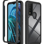 Hybrid Case with Air Cushion Technology - BLACK for TCL 30 XE (Only Ground Shipping)