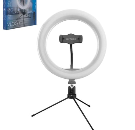 Bytech Selfie Ring Light w/ Tripod - BLACK (Only Ground Shipping)