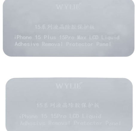 WYLIE LED Display Screen Glue Removal Protection Board Safe Adhesive Removal Without Damaging the Screen Protective Shield