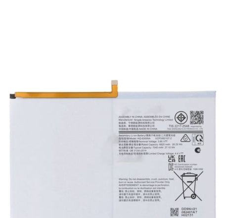 Replacement Battery for Galaxy Tab A8 10.5