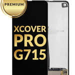 OLED Assembly without Frame for Galaxy X Cover Pro G715 (BLACK) (Premium)