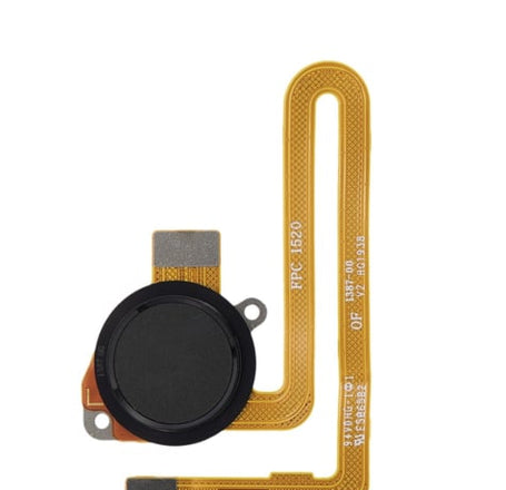 Motorola Moto G8 Power (XT2041-1 / XT2041-3 / 2020) Fingerprint Sensor w/ Flex Cable (SMOKE BLACK)