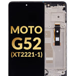 OLED Assembly with Frame for Motorola Moto G52 (XT2221-1 / 2022) (Premium)