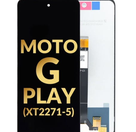 LCD Assembly without Frame for Motorola Moto G Play (XT2271-5 / 2023) (Premium /Assembled)