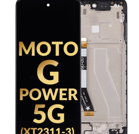 LCD Assembly with Frame for Motorola Moto G Power 5G (XT2311-3 / 2023) (Premium)