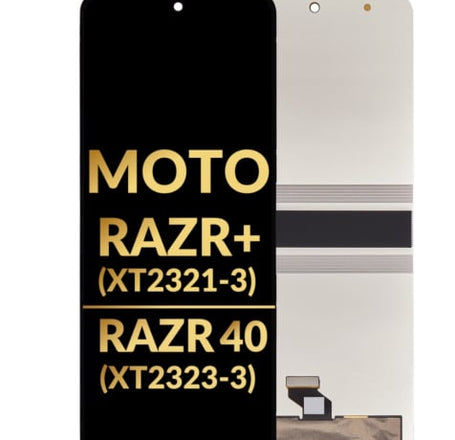 Main OLED Assembly without Frame for Motorola Moto Razr+ (XT2321-3 / 2023) / Razr 40 (XT2323-3 / 2023) (Premium)