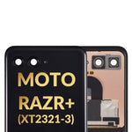 Outer OLED Assembly without Frame for Motorola Moto Razr+ (XT2321-3 / 2023) (Premium)