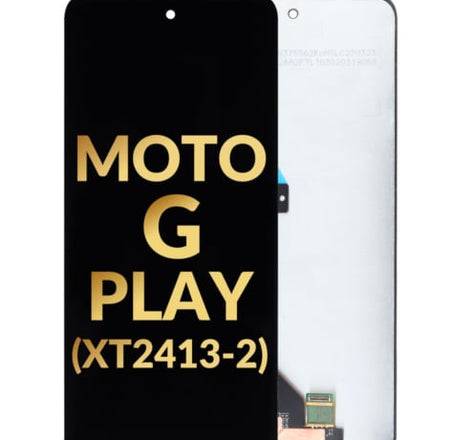 LCD Assembly without Frame for Moto G Play (XT2413-2 / 2024) (BLACK) (Premium)