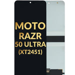 Main OLED Assembly without Frame for Motorola Moto Razr 50 Ultra (XT2451 / 2024) (Premium)