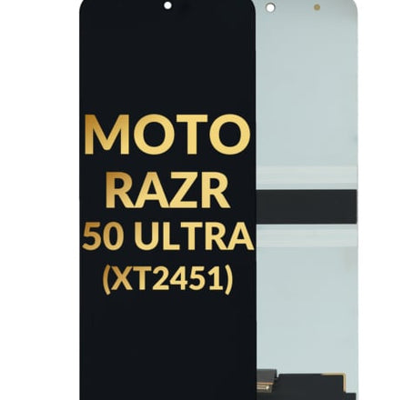 Main OLED Assembly without Frame for Motorola Moto Razr 50 Ultra (XT2451 / 2024) (Premium)