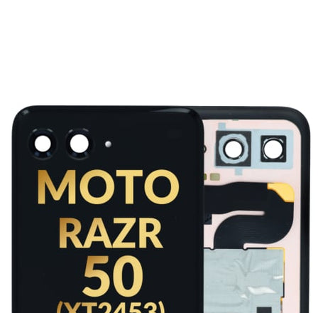 Outer OLED Assembly without Frame for Motorola Moto Razr 50 (XT2453 / 2024) (Premium)