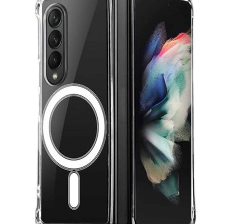 Galaxy Z Fold 4 Wireless Charging Clear Case (Full Bottom Close) (Only Ground Shipping)