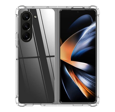 Galaxy Z Fold 5 Hybrid Case with Air Cushion Technology - CLEAR (Only Ground Shipping)