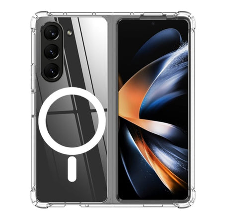 Galaxy Z Fold 5 Wireless Charging Case - CLEAR (Full Bottom Close) (Only Ground Shipping)